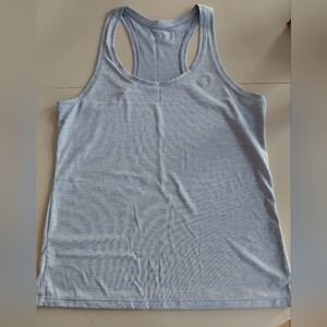 Under Armour Heat Gear Loose Fit Tank Top Size Large Light Blue